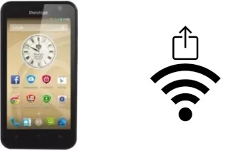 Como gerar um código QR com a senha Wifi em um Prestigio MultiPhone 3450 DUO