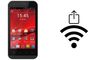 Como gerar um código QR com a senha Wifi em um Prestigio MultiPhone 4040 Duo