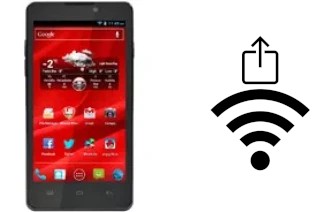 Como gerar um código QR com a senha Wifi em um Prestigio MultiPhone 4505 Duo