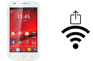 Como gerar um código QR com a senha Wifi em um Prestigio MultiPhone 5000 Duo