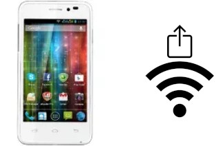 Como gerar um código QR com a senha Wifi em um Prestigio MultiPhone 5400 Duo