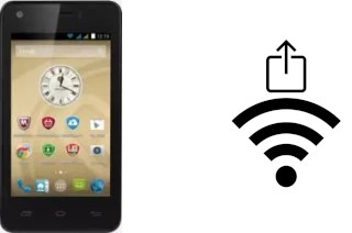 Como gerar um código QR com a senha Wifi em um Prestigio MultiPhone 5454 DUO