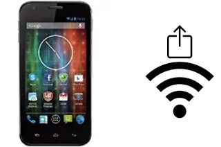 Como gerar um código QR com a senha Wifi em um Prestigio MultiPhone 5501 Duo