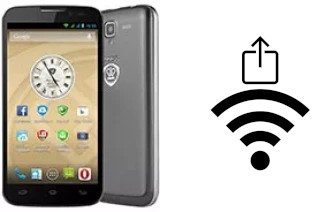 Como gerar um código QR com a senha Wifi em um Prestigio MultiPhone 5503 Duo