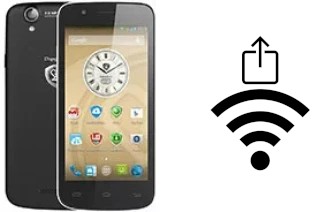 Como gerar um código QR com a senha Wifi em um Prestigio MultiPhone 5504 Duo