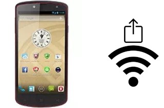 Como gerar um código QR com a senha Wifi em um Prestigio MultiPhone 7500