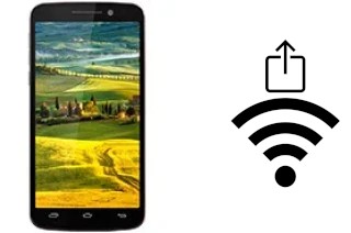 Como gerar um código QR com a senha Wifi em um Prestigio MultiPhone 7600 Duo