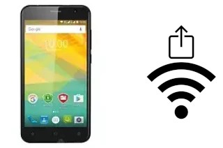 Como gerar um código QR com a senha Wifi em um Prestigio Muze B3