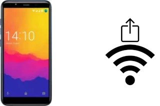 Como gerar um código QR com a senha Wifi em um Prestigio Muze E5 LTE