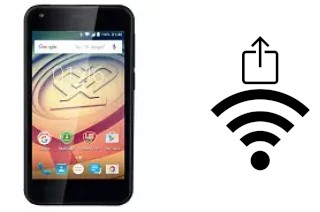 Como gerar um código QR com a senha Wifi em um Prestigio Wize L3