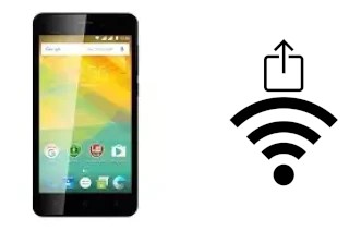 Como gerar um código QR com a senha Wifi em um Prestigio Wize NK3