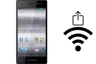 Como gerar um código QR com a senha Wifi em um PRIMUX Primux Sigma