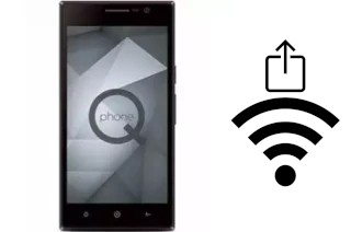 Como gerar um código QR com a senha Wifi em um QBell QPhone 5-1