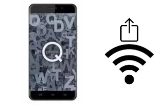 Como gerar um código QR com a senha Wifi em um QBell QPhone 5-4