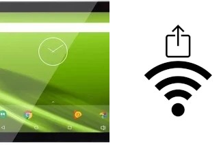 Como gerar um código QR com a senha Wifi em um Qilive tablet Q10