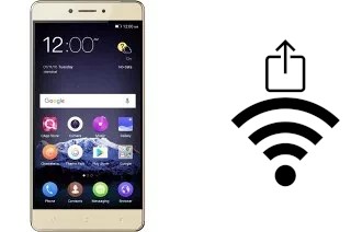 Como gerar um código QR com a senha Wifi em um QMobile King Kong Max