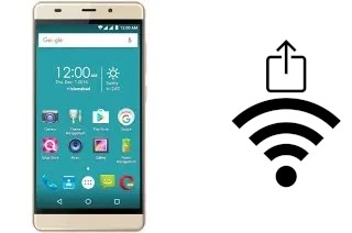 Como gerar um código QR com a senha Wifi em um QMobile M350 Pro