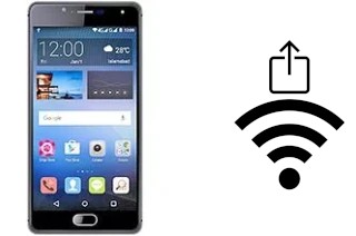 Como gerar um código QR com a senha Wifi em um QMobile Noir A6