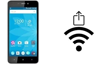 Como gerar um código QR com a senha Wifi em um QMobile Noir LT680