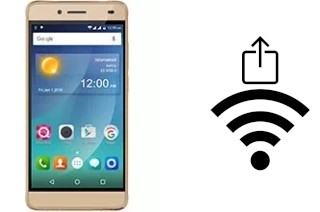 Como gerar um código QR com a senha Wifi em um QMobile Noir S4