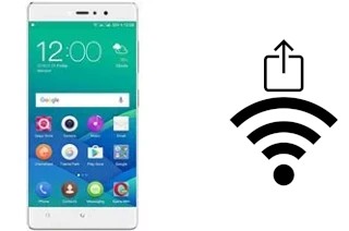 Como gerar um código QR com a senha Wifi em um QMobile Noir Z12 Pro