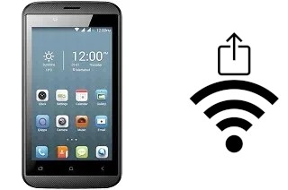 Como gerar um código QR com a senha Wifi em um QMobile T50 Bolt