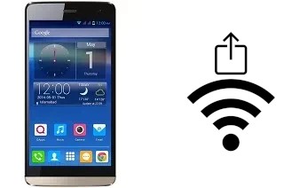 Como gerar um código QR com a senha Wifi em um QMobile Noir i12