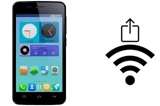 Como gerar um código QR com a senha Wifi em um QMobile Noir i5