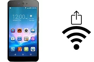 Como gerar um código QR com a senha Wifi em um QMobile Linq L15