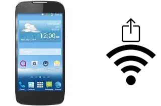 Como gerar um código QR com a senha Wifi em um QMobile Linq X300