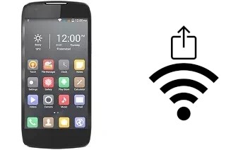 Como gerar um código QR com a senha Wifi em um QMobile Linq X70