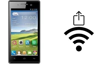 Como gerar um código QR com a senha Wifi em um QMobile Noir A500