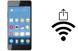 Como gerar um código QR com a senha Wifi em um QMobile Noir Z7