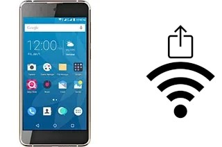 Como gerar um código QR com a senha Wifi em um QMobile Noir S9