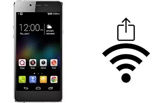 Como gerar um código QR com a senha Wifi em um QMobile Noir Z9