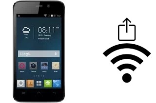 Como gerar um código QR com a senha Wifi em um QMobile Noir X35