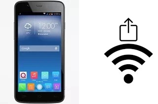 Como gerar um código QR com a senha Wifi em um QMobile Noir X500