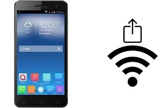 Como gerar um código QR com a senha Wifi em um QMobile Noir X900