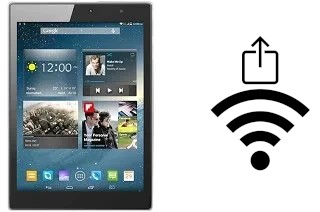 Como gerar um código QR com a senha Wifi em um QMobile QTab V10