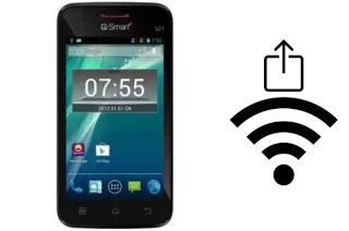 Como gerar um código QR com a senha Wifi em um QSmart S21