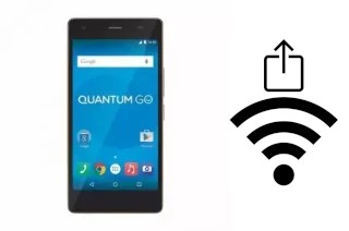 Como gerar um código QR com a senha Wifi em um Quantum Go