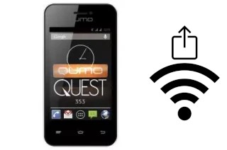 Como gerar um código QR com a senha Wifi em um Qumo QUEST 353