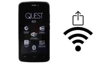 Como gerar um código QR com a senha Wifi em um Qumo QUEST 401