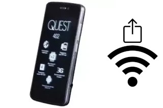 Como gerar um código QR com a senha Wifi em um Qumo QUEST 402