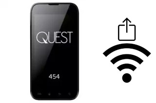 Como gerar um código QR com a senha Wifi em um Qumo QUEST 454