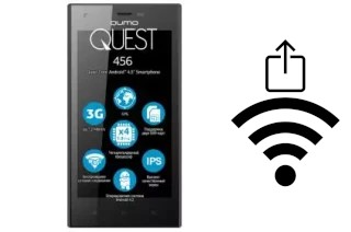 Como gerar um código QR com a senha Wifi em um Qumo Quest 456