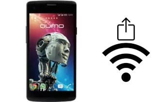 Como gerar um código QR com a senha Wifi em um Qumo Quest 458