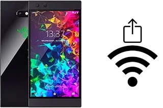 Como gerar um código QR com a senha Wifi em um Razer Phone 2