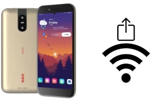 Como gerar um código QR com a senha Wifi em um RCA Reno Gold