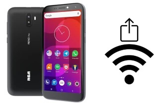 Como gerar um código QR com a senha Wifi em um RCA Reno Pro